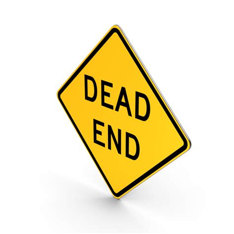 Dead End Road Sign PNG Images & PSDs for Download | PixelSquid - S11290390B