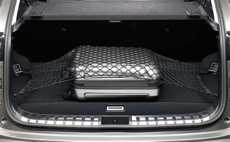 MICTUNING SUV Trunk Cargo Net Back Seat Storage Organizer Nylon Mesh - Flexible Hook Mount ...