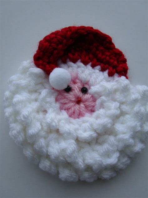 Free Crochet Santa Face Patterns