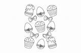 Bun Coloring Page sketch template