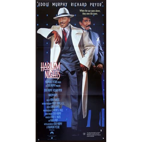 Harlem Nights - 13" x 30" - Original Australian Poster - Cinéma Passion