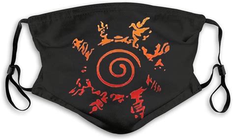 Naruto Logo Popular Anime Masks For, Dustproof, Adjustable, Reusable ...