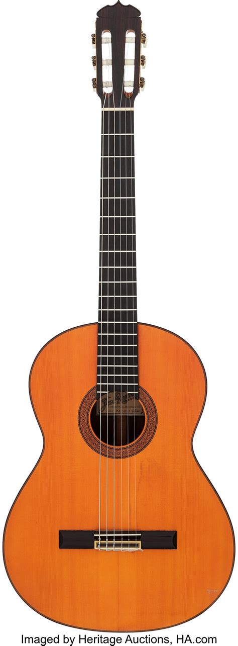 Tommy Tedesco's 1964 Ramirez Natural Classical Guitar, Serial # | Lot #85038 | Heritage Auctions