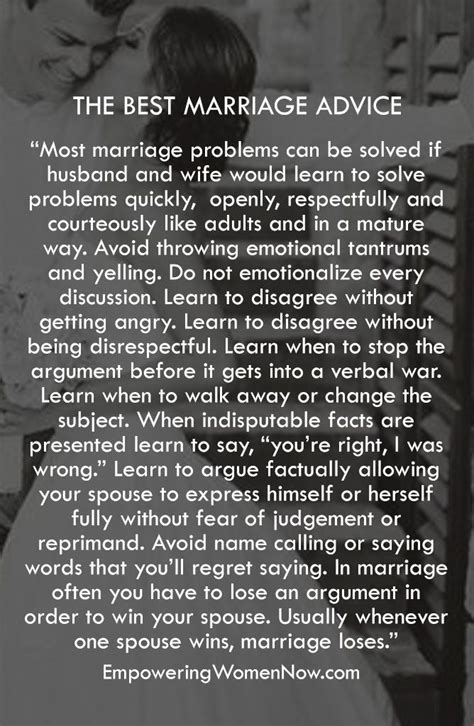 The Best Marriage Advice I've Ever Received | Best marriage advice, Good marriage, Marriage advice