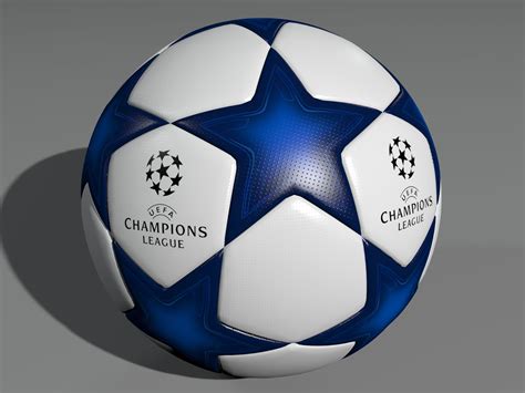 UEFA Champions League Ball 3D Model by GOGITA | 3DOcean