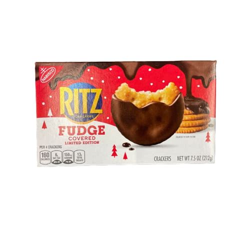 Ritz Fudge Covered Crackers, Limited Edition, 7.5 Oz | ShelHealth