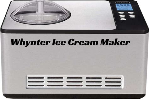 Whynter Ice Cream Maker, Collections - Go WebMd - 2022