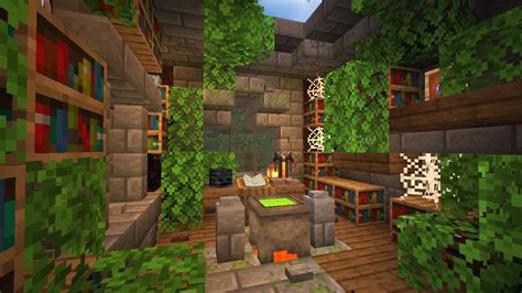 Minecraft PE - A small witch caban decoration (daytime). | Minecraft house designs, Minecraft ...