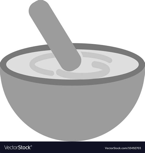 Mixing bowl Royalty Free Vector Image - VectorStock