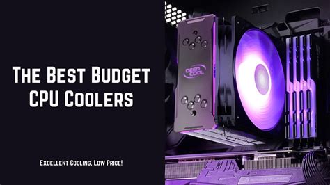 The Best Budget CPU Coolers - Appuals