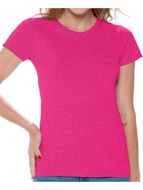 Gildan - Gildan Women Pink T-Shirts Value Pack Shirts for Women Pack of 6 Pack of 12 Cute Casual ...