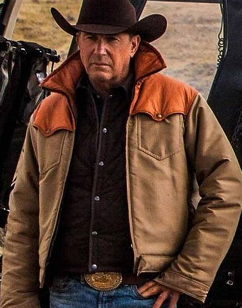 Yellowstone John Dutton Jacket | Kevin Costner Brown Jacket