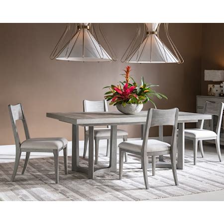 Legacy Classic ARTESIA 3570-621Kx1+3570-140x4 Contemporary 5-Piece Dining Set | Stoney Creek ...