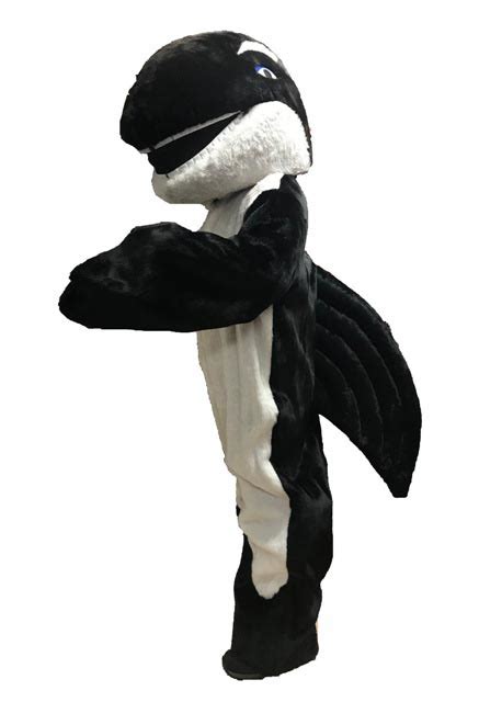 Adult Rental Mascot Costume | Killer Whale/Orca