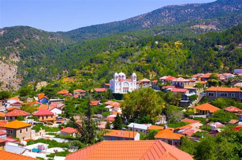 Troodos mountain in Cyprus