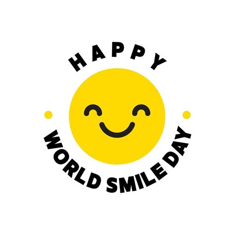 Happy World smile day banner. 11795771 Vector Art at Vecteezy