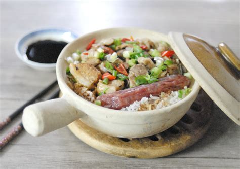 Clay Pot Rice with Black Bean Ribs & Chinese Sausage | Mrs P's Kitchen