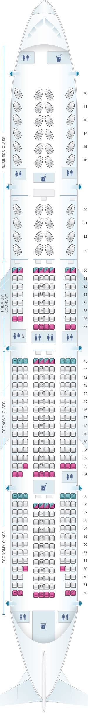 China Airlines Boeing 777 300er Seating Chart - Chart Walls