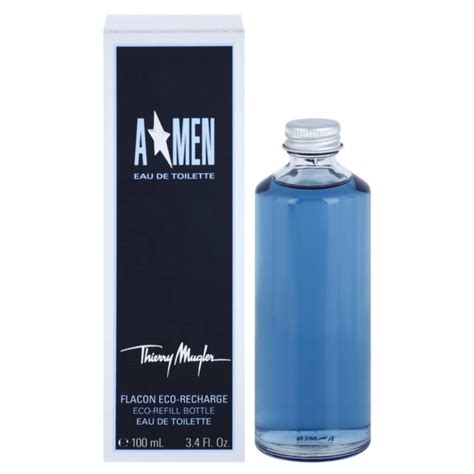 Mugler A*Men, Eau de Toilette for Men 100 ml Refill With Atomizer ...