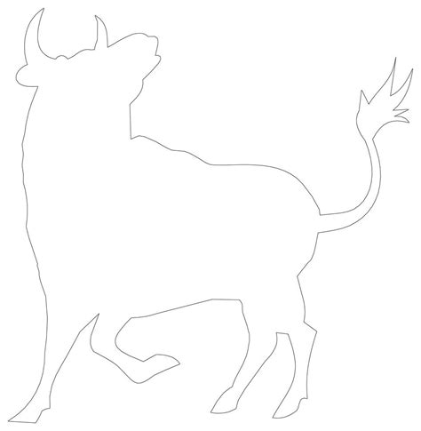 Farm Animal Outlines - 28 Outlines of Printable Farm Animals