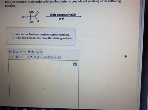 Solved Draw the structure of the major Aldol product ( prior | Chegg.com