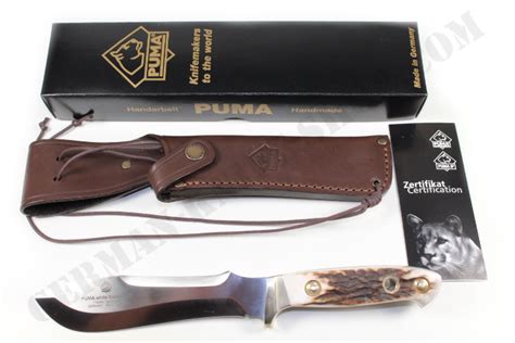 Puma White Hunter 240 Knife Incl. Leather Sheath - German Knife Shop