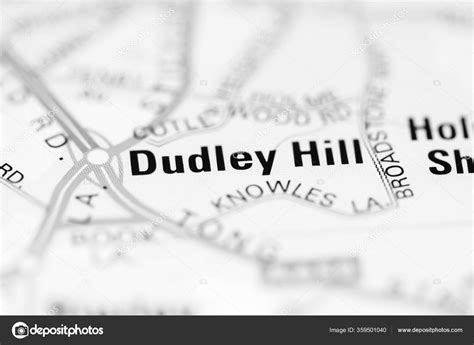 Dudley Hill Geographical Map ⬇ Stock Photo, Image by ...