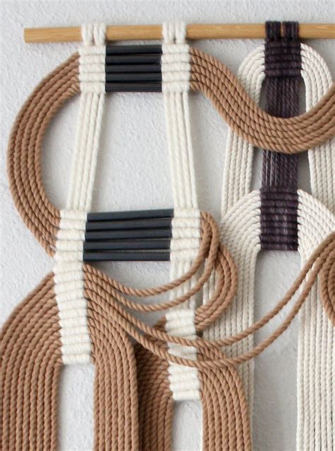 Sale! Woven rope art "tff+wht" macrame wall hanging, wall art, fiber ...