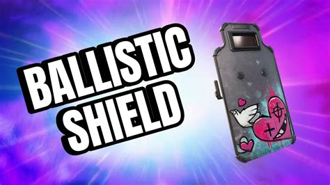 FIRST LOOK AT THE BALLISTIC SHIELD IN FORTNITE CHAPTER 5 SEASON 1 - YouTube