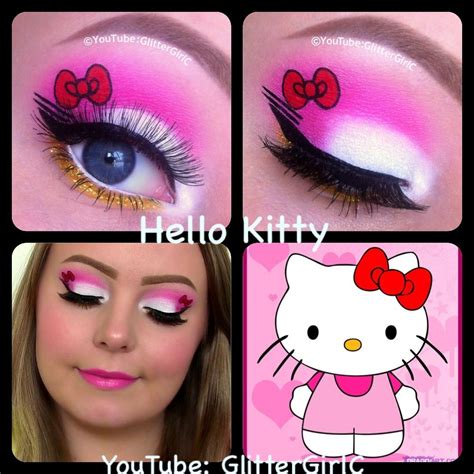 Hello Kitty Makeup Tutorial - Makeup Geek | Maquillaje de hello kitty ...