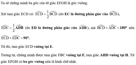 Cho hình bình hành ABCD. Các tia phân giác của góc A, B, C, D cắt nhau ...