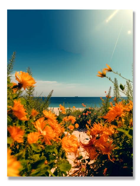 summer template poster. generative ai 30812205 PNG