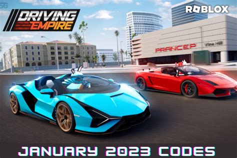 Roblox Driving Empire Codes for January 2023: Free cash and items