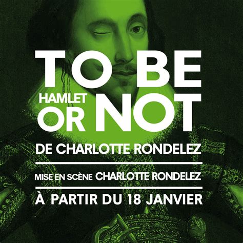 TO BE HAMLET OR NOT • Théâtre de Poche Montparnasse