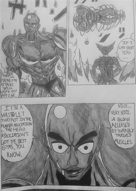 Mompower: One Punch Man Webcomic Garou Vs Darkshine