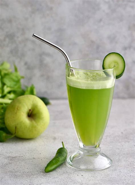 Spicy Green Monster Drink Recipe | Mocktail.net: Best Easy Drink Recipes