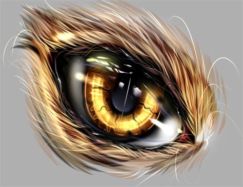 Beast Eye - Digital Art - Fribly