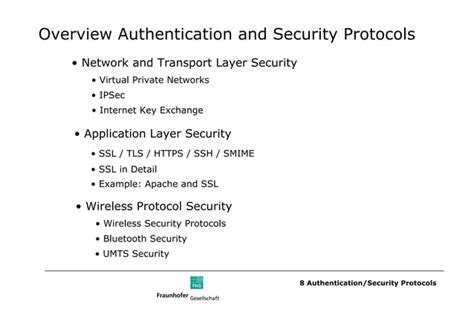 8 Authentication Security Protocols | PPT