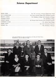 South Burlington High School - Sentry Yearbook (South Burlington, VT), Class of 1966, Page 14 of 168