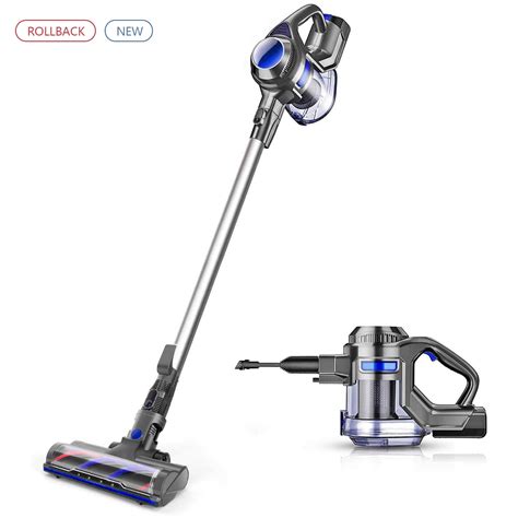 Cordless Vacuum Cleaner 10Kpa 4 in 1 Lightweight Stick Vacuum Ultra ...