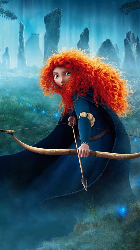 Brave (2012) Phone Wallpaper | Moviemania | Wallpapers bonitos, Desenhos de personagens da ...