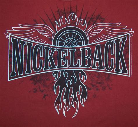 Nickelback Dark Horse 2009 tour t-shirt XL rock concert logo North American red | Nickelback ...