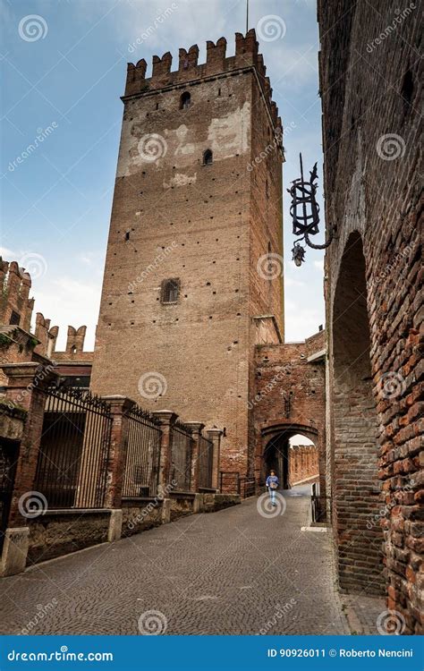 VERONA, Italy - April 04, 2017: Cityscape of Verona, Veneto Editorial ...