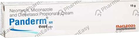 Panderm Nm Tube Of 15gm Cream: Uses, Side Effects, Price & Dosage | PharmEasy