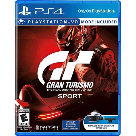 Gran Turismo Sport VR PS4 (Sony PlayStation 4, 2017) Trace Original ...