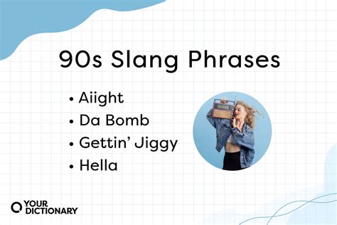 Most Popular 90s Slang Phrases | YourDictionary