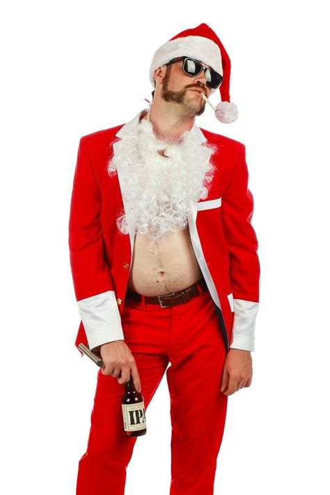 The Bad Santa™ Suit | Suits, Santa suits, Red leather jacket