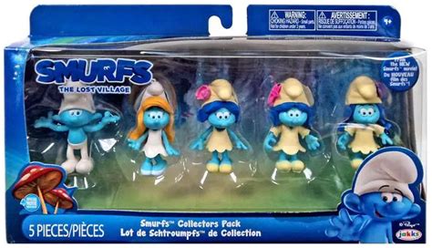 The Smurfs The Lost Village Smurfs Collectors pack Exclusive 2.75 Figure 5-Pack Jakks Pacific ...