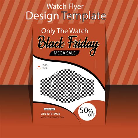 black friday flyer design template 24122774 Vector Art at Vecteezy