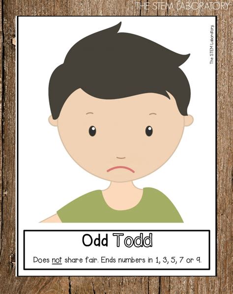 Odd Todd and Even Steven Posters - The Stem Laboratory